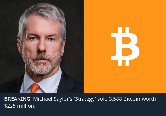 Bitcoin Market Shock: Why Michael Saylor’s Strategy Selling 3,588 BTC Matters for the Entire Crypto Market.